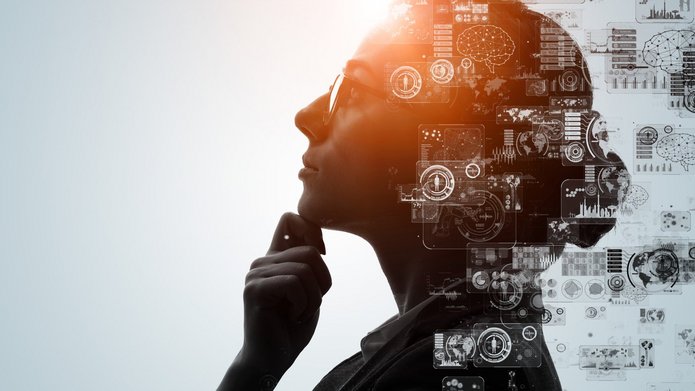 ai, analysis, artificial intelligence, automation, big data, brain, business, cg, cloud computing, communication, computer graphics, concept, creative, cyber, deep learning, digital transformation Grafika do tekstu obrazująca AI