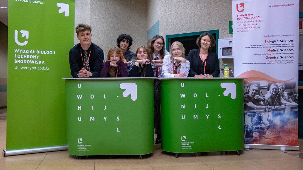 Studenci z koła naukowgo