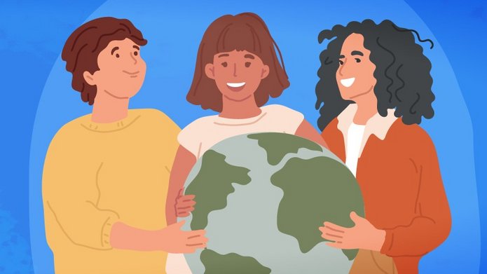 Banner "Młodzi o klimacie"