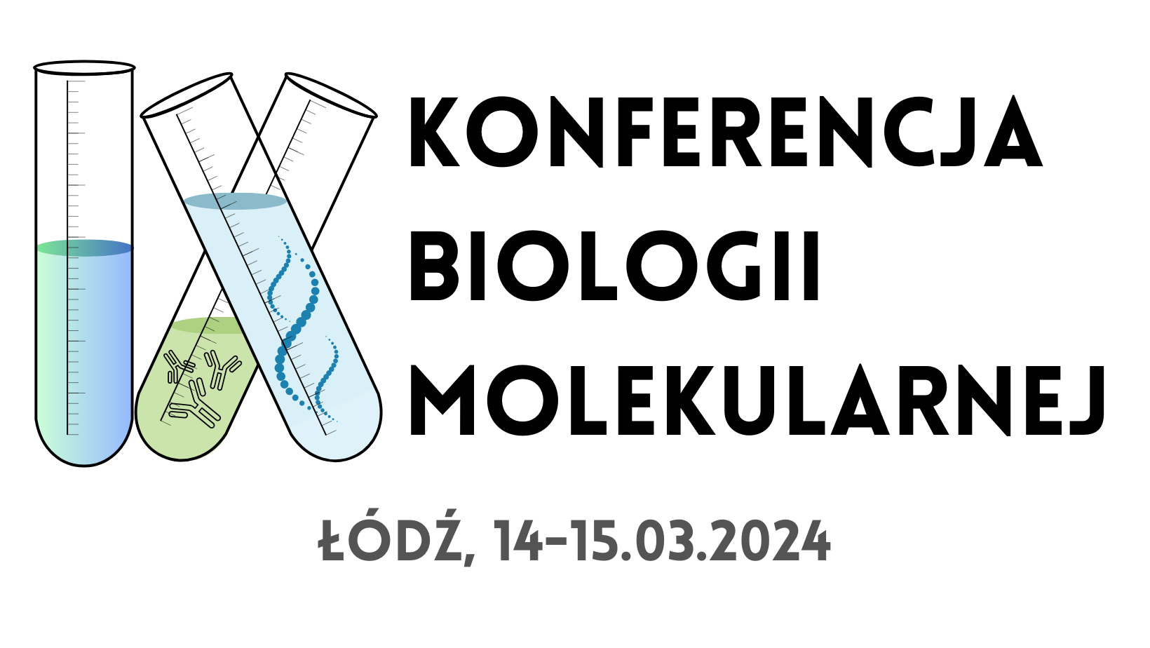 Logo konferencji biologii molekularnej
